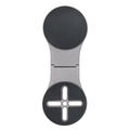 Detachable Aluminum Foldable Laptop Side Mount Magnetic Phone Holder